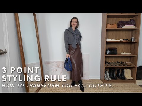 Видео: ЭТО ПРАВИЛО ИЗ 3 ПУНКТОВ СТИЛЯ ПРЕОБРАЗИТ ВАШ ОСЕННИЙ ОБРАЗ
