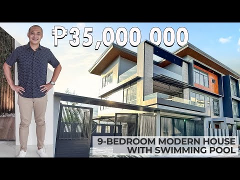 Видео: Экскурсия по дому PG35 | Огромный современный дом в районе Гринвудс, Пасиг-Сити