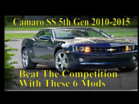 Видео: 6 модификаций для повышения мощности вашего Camaro SS (2010-2015)