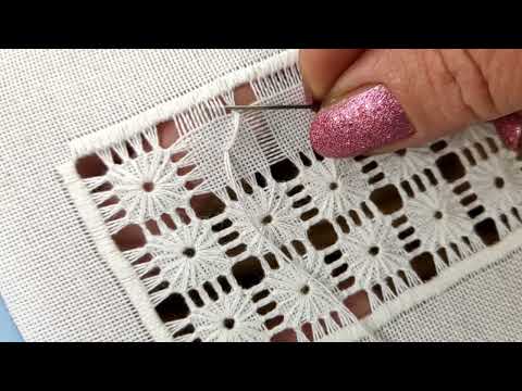 Видео: КРАСИВАЯ вышивка| Мережка| Hand embroidery|