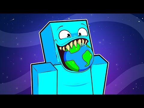 Видео: Я СЪЕЛ ВЕСЬ МИР в Minecraft!