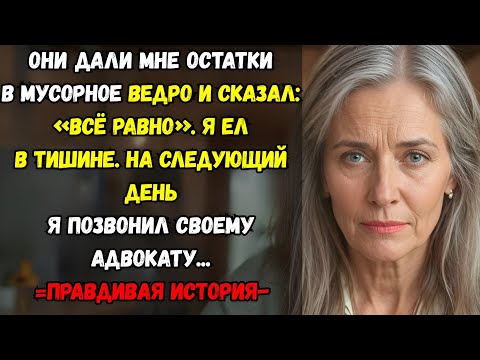 Видео: 👵💔 Её настоящая история из Колорадо:"Они дали мне остатки еды в миске из-под мусора и сказали: 'В…'"