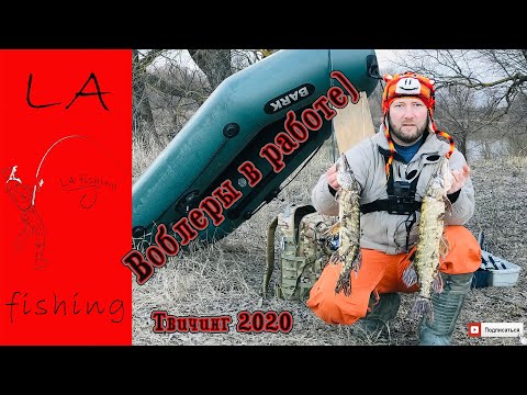 Видео: Воблеры в работе!!! Твичинг зимой  Твичинг 2020  Сплав по зимней реке  Поклевки в кадре!!!