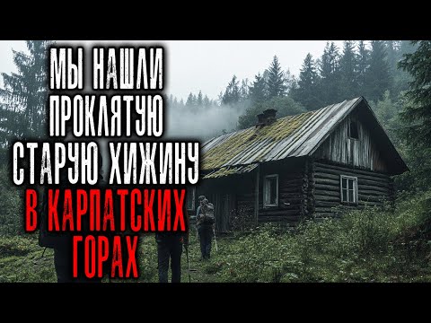 Видео: Мы Нашли В Карпатских Горах Проклятую Старую хижину Лесника. Истории Ужасов