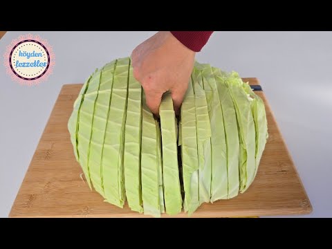 Видео: Вы ещё никогда так капусту не резали. Результат потрясающий.