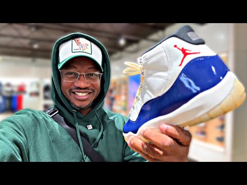 Видео: Jordan 11 Rare Airs ТОЛЬКО ЧТО появились в торговом центре... И посмотрите, как пополнился ассорт...