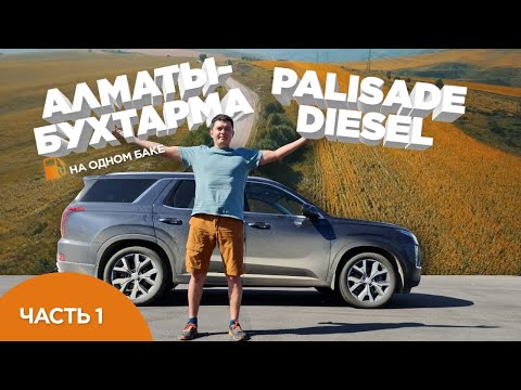 Видео: Hyundai Palisade на одном баке АЛМАТЫ - ВКО ЧАСТЬ 1 / дизель 2.2 бак на 71 литр #Hyundai #Palisade