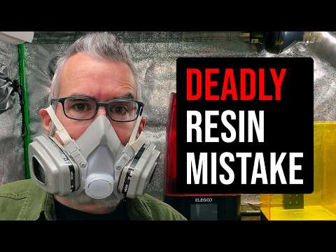 Видео: Самая опасная ошибка при печати смолой | Вентиляция и безопасность