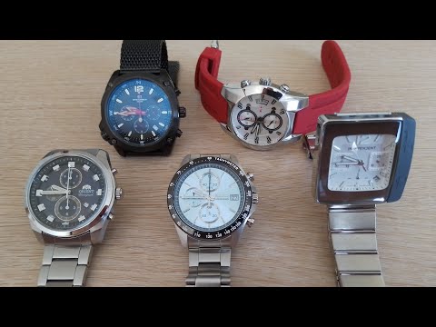 Видео: Кварцевые хронографы: в чём фишка, функционал / Seiko Spirit VS Orient NEO 70's