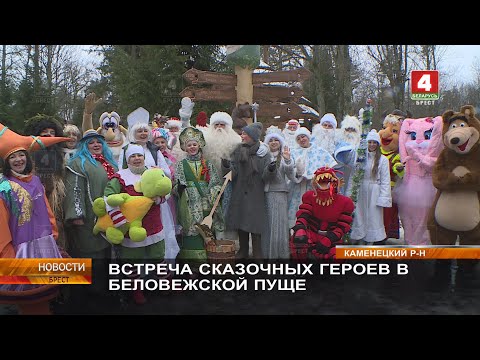 Видео: ВСТРЕЧА СКАЗОЧНЫХ ГЕРОЕВ В БЕЛОВЕЖСКОЙ ПУЩЕ