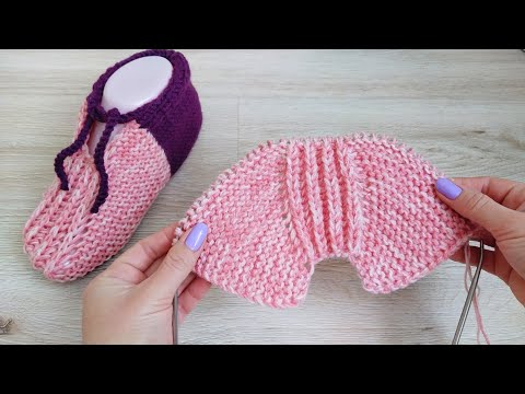 Видео: ВЯЖЕМ СЛЕДКИ ПО БЫСТРОМУ/НА ДВУХ СПИЦАХ