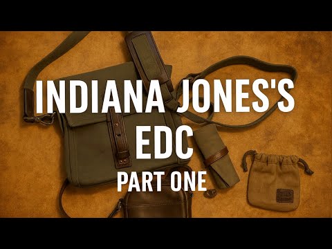 Видео: EDC в стиле Индианы Джонса. Часть первая. Indiana Jones style EDC. Part One.