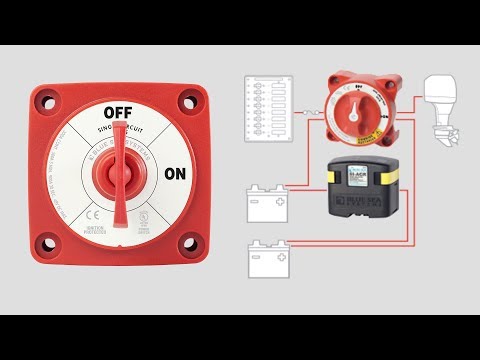 Видео: Выключатели (переключатели) массы для лодки или катера