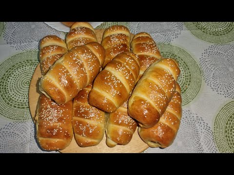 Видео: СОСИСКАЛИ БУЛОЧКАЛАР УЙ ШАРОИТИДА🫔🫔(СОСИСКИ В ТЕСТЕ)