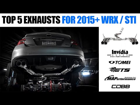 Видео: 5 лучших выхлопных систем для Subaru WRX / STI 2015+