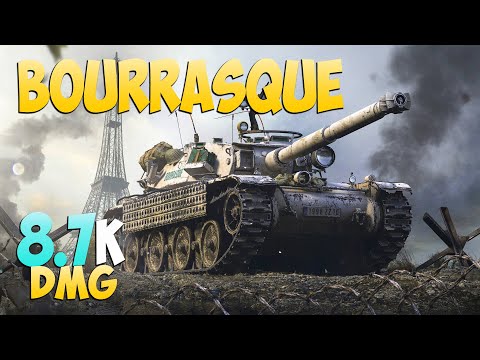 Видео: Bourrasque - 8 Kills 8.7K DMG - Просто лучший! - Мир Танков