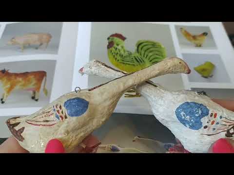 Видео: Ватные игрушки А.А.Русакова. Выпуск 2