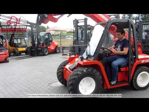 Видео: Forklift Gabelstapler Погрузчик Manitou BT 420 2006 BD 4176T