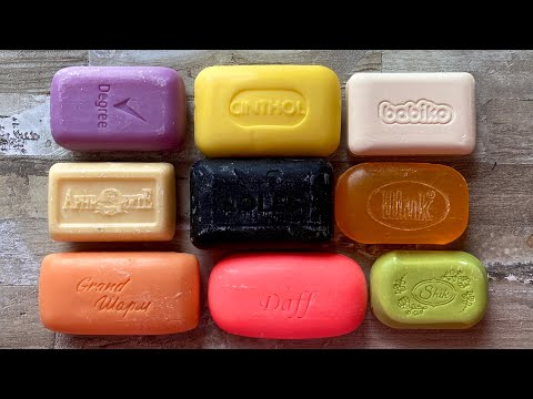 Видео: ASMR Soap cutting | Soap Carving|Резка мыла  | ASMR