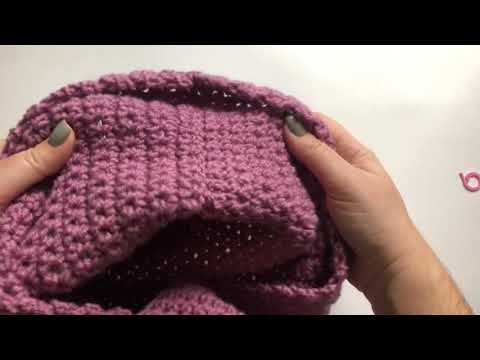 Видео: Мастер-класс капор крючком Вязаный капор Шапка 2020 Капор крючком Капюшон крючком #капоркрючком
