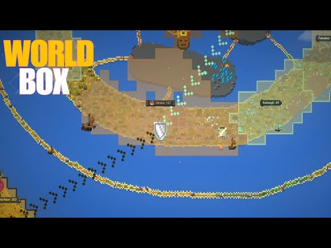 Видео: Играю в WorldBox. ПАДЕНИЕ ДВАРФОВ