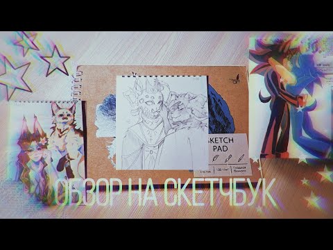 Видео: ➳︎✮︎ ОБЗОР НА СКЕТЧБУК!! ✮︎