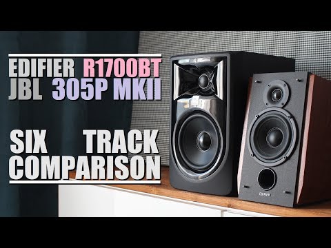 Видео: JBL 305P MKII против Edifier R1700BT || Сравнение 6-дорожечных колонок