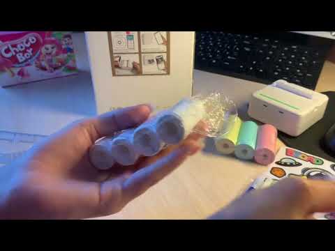 Видео: Распаковка мини-принтера 🎀все объяснения ‼️‼️‼️