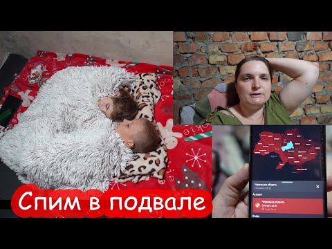 Видео: VLOG Над Алисой и Серёжей пролетел шахед. День ракетной атаки. 26 августа