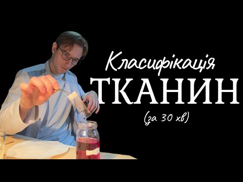 Видео: ТКАНИНИ ЛЮДИНИ -  що потрібно знати!   [за 30 хв.]