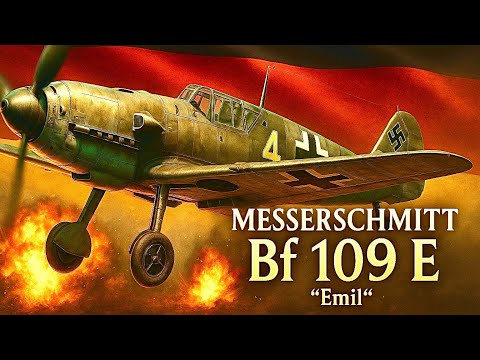 Видео: Мессершмитт Бф 109 Е  «Эмиль» | Архивные кадры | История