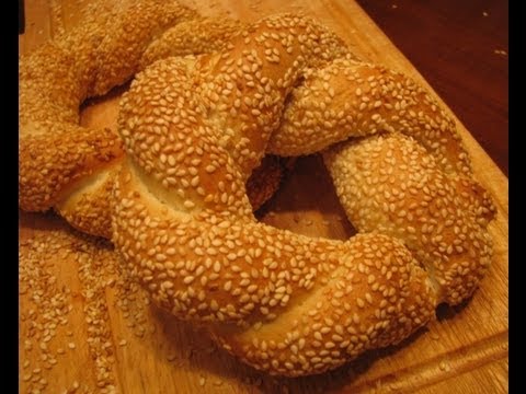 Видео: Турецкие бублики (Simit)