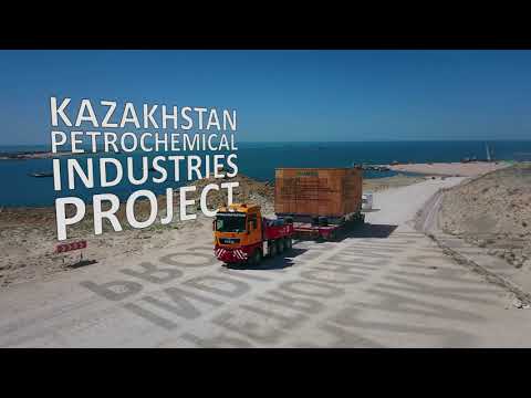 Видео: Доставка крупногабаритного и тяжеловесного оборудования для KPI