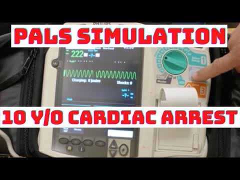 Видео: Сценарий симуляции PALS: Парамедики выезжают к 10-летнему ребенку с НЕСТАБИЛЬНОЙ ЖЕЛУДОЧНОЙ ТАХОА...