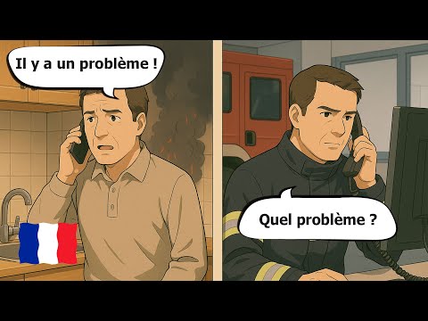 Видео: 10 коротких диалогов на французском языке для начинающих | Чрезвычайные ситуации и помощь (A1–A2)