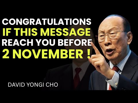 Видео: Поздравляем! Если вы смотрите это до 2 ноября, значит, Бог избрал вас.