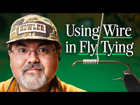 Видео: 3 способа использования проволоки при вязании мушек | Советы по вязанию мушек