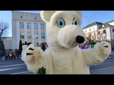 Видео: Парад Дедов  Морозов в Бресте 2022 год.