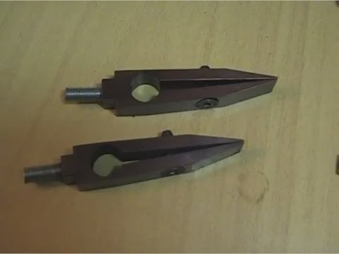 Видео: Зажими точилки  "Хортица". Центровка клинков.