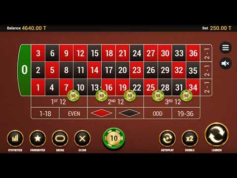 Видео: Пять сикслайнов  Стратегии для игры в рулетку.Strategies for playing roulette.