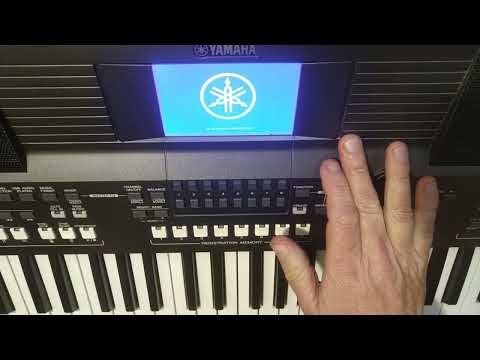 Видео: Регулировка партий стиля микшером на PSR-S670.