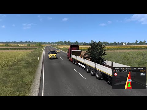Видео: Вылетел под колеса !! Euro Truck Simulator 2