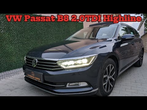Видео: VW Passat B8 2.0TDI 190кс. Highline - Преглед на автомобила 