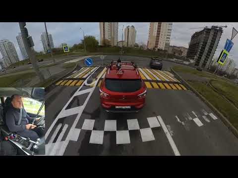 Видео: Экзамен в ГАИ для ребят сдающих в Минске...Часть 2