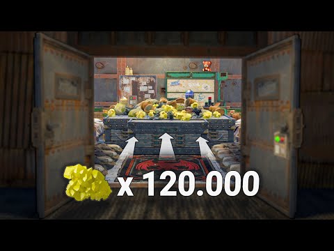Видео: 120.000 серы за одной дверью! Рейд клана в онлайне! Rust/Раст
