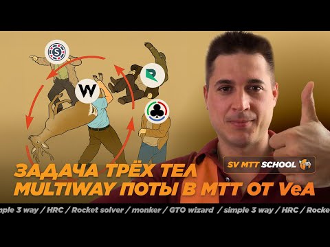 Видео: Задача 3х тел в МТТ/ 3 way pots MTT
