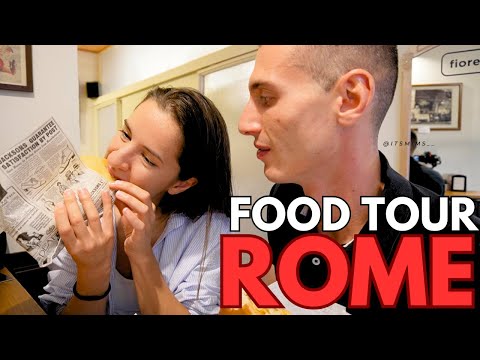 Видео: Търсим най-добрата храна в РИМ? (food tour)