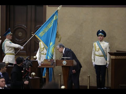 Видео: Церемония принесения присяги народу Казахстана Касым-Жомартом Токаевым