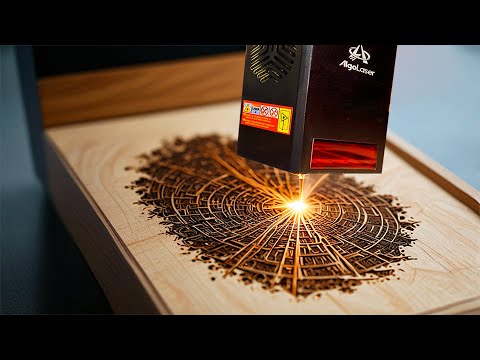 Видео: ЭТОТ ЛАЗЕР МОЖЕТ ВСЁ! AlgoLaser ALPHA MK2 — тест мощного гравера!