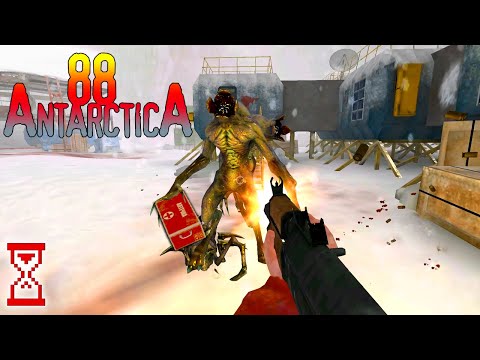 Видео: Обновление 1.0.4! Добавлены аптечки и скримеры | Antarctica 88